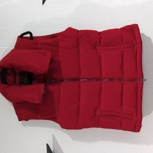 Talbot's Red Puff Vest
